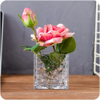 Household Decoration Glass Vase Tabletop Flower Vases Crafts Living Room Water Plant Flower Pot Square Model Glass Vase Ornament
Household Decoration Glass Vase Tabletop Flower Vases Crafts Living Room Water Plant Flower Pot Square Model Glass Vase Ornament