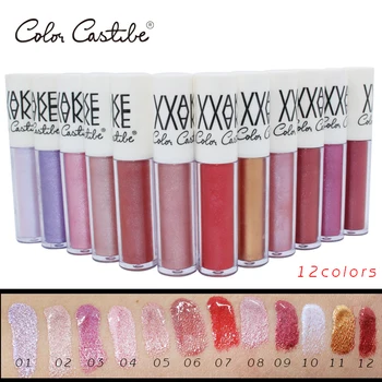 Color Castle 12 colors Glitter Lip Gloss Diamond Shine Lips Makeup Metallic colors Matte Lipstick Waterproof Lasting
Color Castle 12 colors Glitter Lip Gloss Diamond Shine Lips Makeup Metallic colors Matte Lipstick Waterproof Lasting