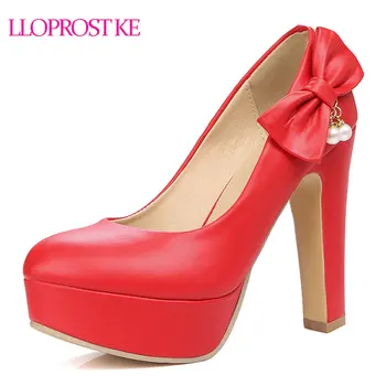 Lloprost ke Elegant Women Round Toe Pumps Shallow Platform Shoes Woman Thick High Heels Large Size 32-43 Date Party Shoes MY821
Lloprost ke Elegant Women Round Toe Pumps Shallow Platform Shoes Woman Thick High Heels Large Size 32-43 Date Party Shoes MY821