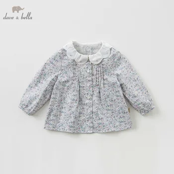 DBM9894-1 dave bella baby girls spring infant baby fashion t-shirt toddler top children high quality tees floral clothes
DBM9894-1 dave bella baby girls spring infant baby fashion t-shirt toddler top children high quality tees floral clothes