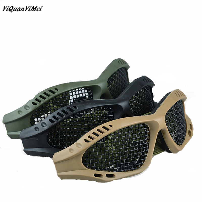 Military Eyewear CS goggles Protect glasses Military tactics Metal wire masks cosplay mask CS protective mask mascara airsoft
Military Eyewear CS goggles Protect glasses Military tactics Metal wire masks cosplay mask CS protective mask mascara airsoft