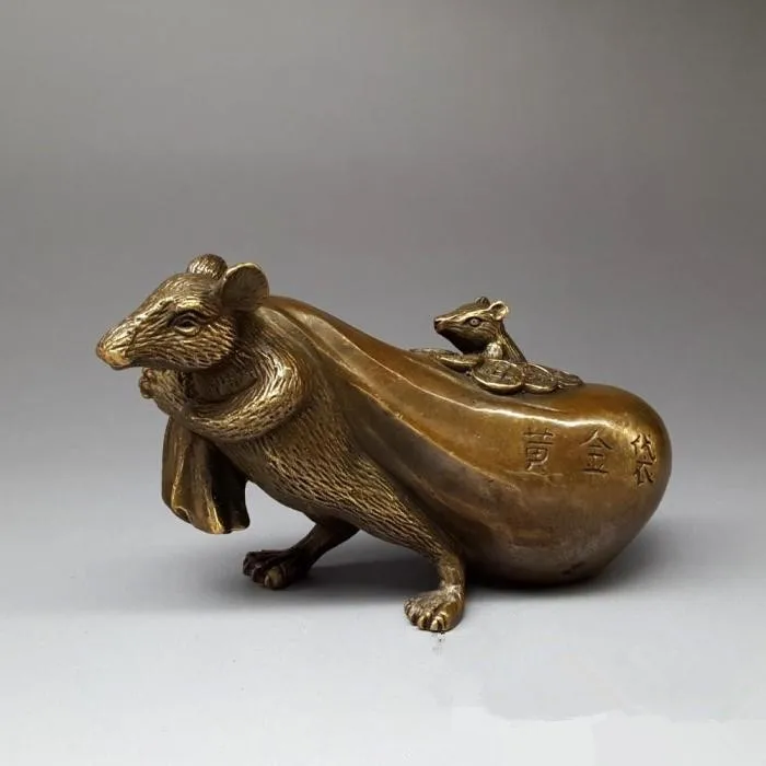 The bronze rat kangaroo gold copper ornaments, antiques and collectibles Home Furnishing noble decorative craft gifts
The bronze rat kangaroo gold copper ornaments, antiques and collectibles Home Furnishing noble decorative craft gifts