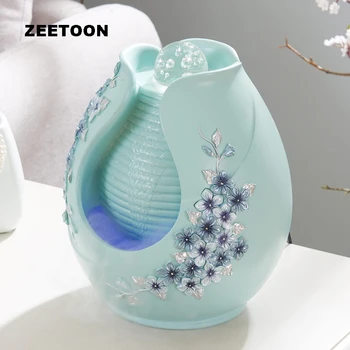 110-240V LED Water Fountains Atomizer Aromatic Essential Oil Diffusion Air Humidifier for Desktop Ornament Wedding Gift SPA Yoga
110-240V LED Water Fountains Atomizer Aromatic Essential Oil Diffusion Air Humidifier for Desktop Ornament Wedding Gift SPA Yoga