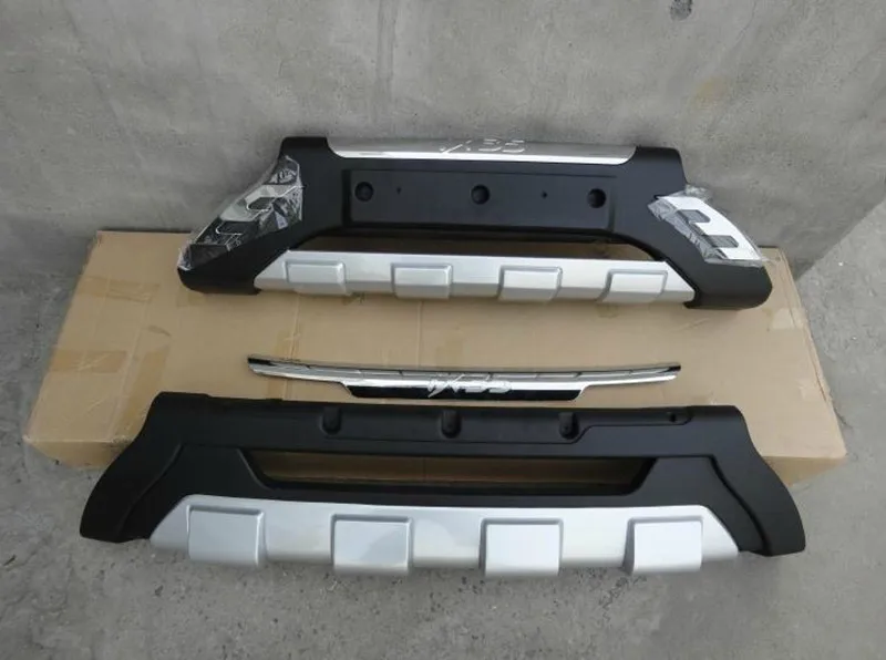 High quality plastic ABS Chrome Front+Rear bumper cover trim, for 2010-2012 Hyundai ix35
High quality plastic ABS Chrome Front+Rear bumper cover trim, for 2010-2012 Hyundai ix35