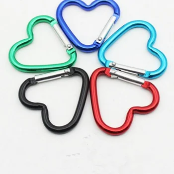 200pcs Cute Love Heart Shaped Aluminum Alloy Locking Mounting Carabineer Snaphook Hook Holder 44mm wen6630
200pcs Cute Love Heart Shaped Aluminum Alloy Locking Mounting Carabineer Snaphook Hook Holder 44mm wen6630