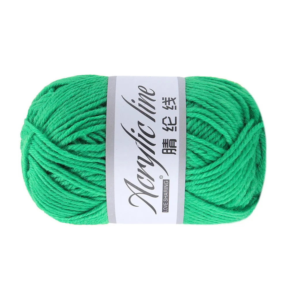 

Yarn Knitting Wool Crochet Threads Cotton 50g Chunky Roving Scarf Thickness Hat laine wol lanas para tejer envio gratis wolle 2