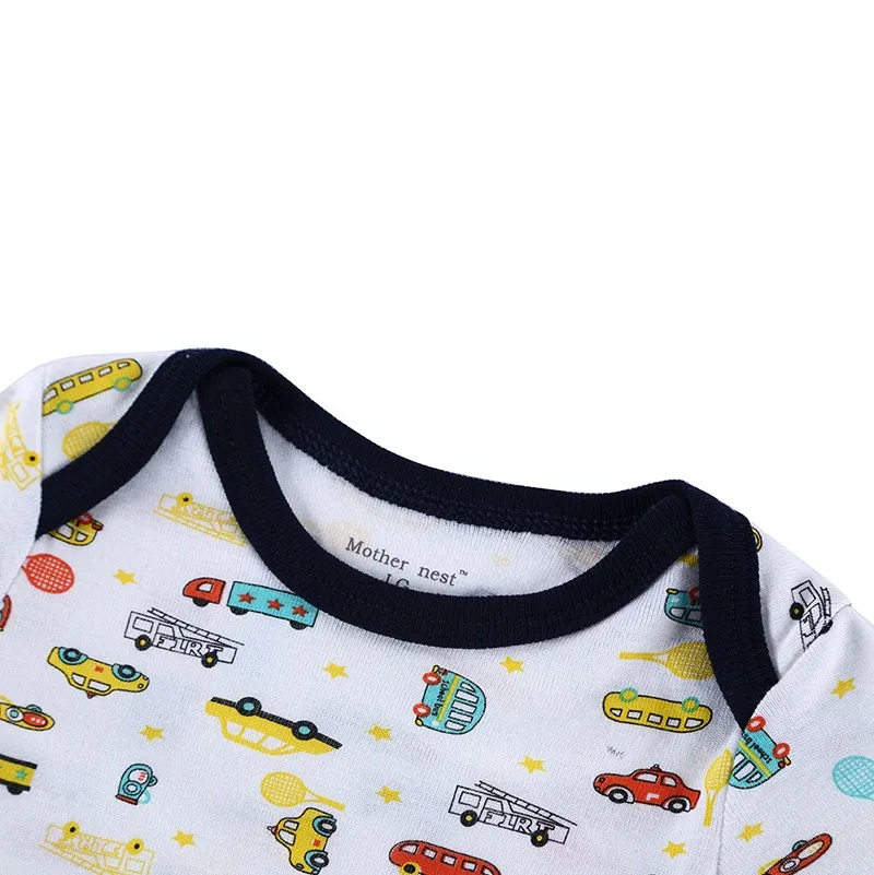 Newborn Girls Boys Clothes short sleeve Baby Bodysuits Summer Cartoon Baby Clothing Infant Toddler Jumpsuits Overalls (7)