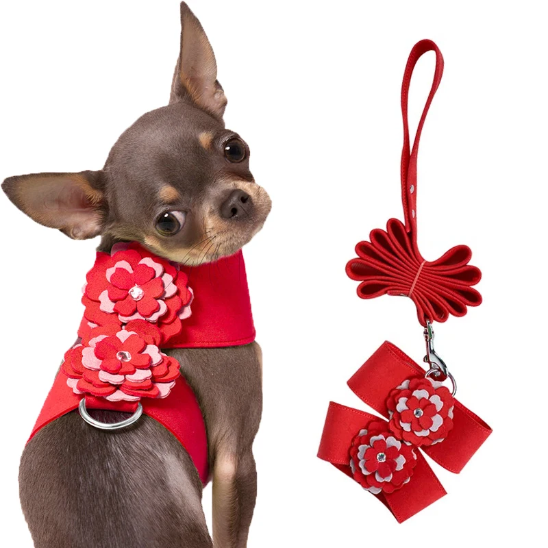 Comfort Dog Leash Material Fiber Red Green Pink Flower Cute Small Pet Collars And Harness With Lead Set Pull Animal Cat Walking
Comfort Dog Leash Material Fiber Red Green Pink Flower Cute Small Pet Collars And Harness With Lead Set Pull Animal Cat Walking