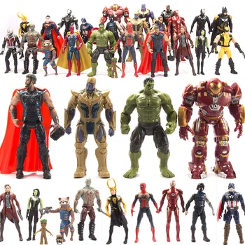 24pcs/set Captain Avengers Super Heroes Action Figures Thanos Iron Man Wolverine Toys Hulk Thor Doctor Strange Figure
24pcs/set Captain Avengers Super Heroes Action Figures Thanos Iron Man Wolverine Toys Hulk Thor Doctor Strange Figure