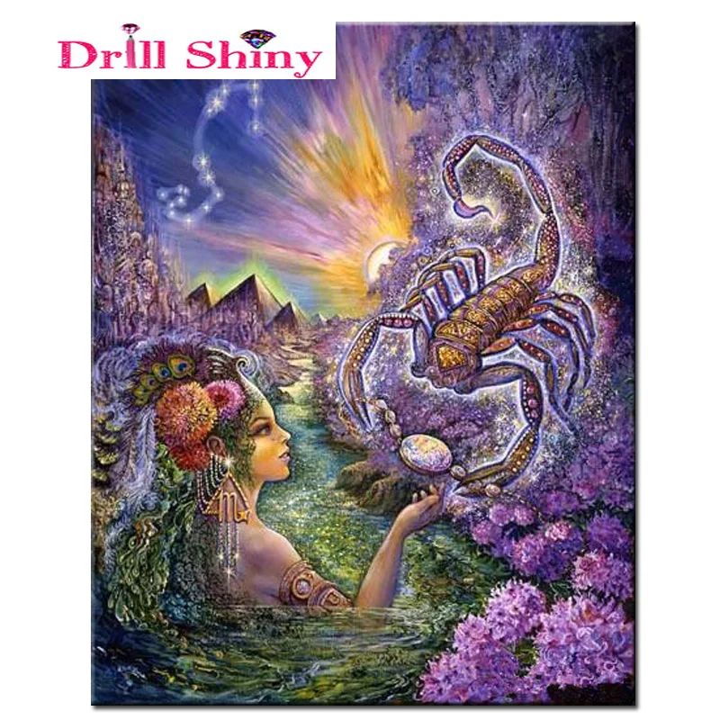 People Cross Stitch Diy 5d Diamond Painting Full Square Drill Gift Diamond Embroidery Painting Rhinestones Goddess and scorpion
People Cross Stitch Diy 5d Diamond Painting Full Square Drill Gift Diamond Embroidery Painting Rhinestones Goddess and scorpion