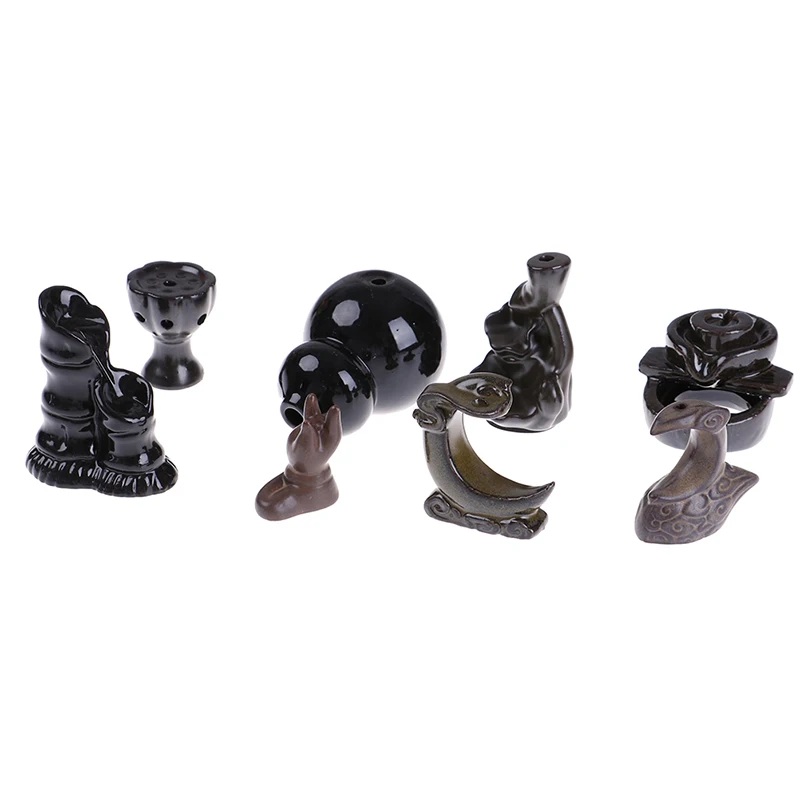 New Aromatherapy Smoke Creative Buddhist Supplies Lotus Holder Censer Ceramic Burner Backflow Incense Home Furnace Ornaments
New Aromatherapy Smoke Creative Buddhist Supplies Lotus Holder Censer Ceramic Burner Backflow Incense Home Furnace Ornaments