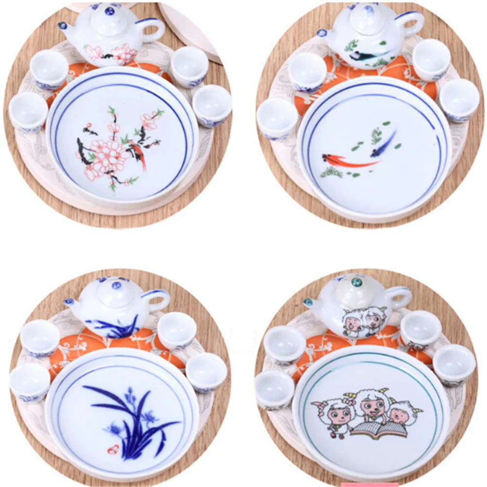 1 Set Flower Style Dollhouse Miniature Dining Ware Porcelain Tea Set Dish Cup Plate Flowers Dolls Accesssories
1 Set Flower Style Dollhouse Miniature Dining Ware Porcelain Tea Set Dish Cup Plate Flowers Dolls Accesssories