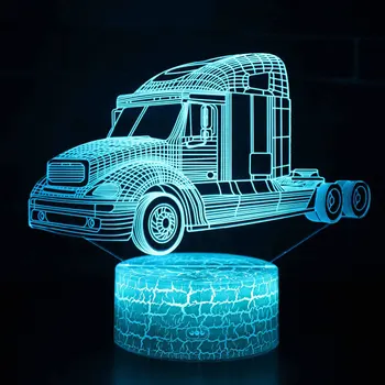 Truck theme 3D Lamp LED night light 7 Color Change Touch Mood Lamp Christmas present Dropshippping
Truck theme 3D Lamp LED night light 7 Color Change Touch Mood Lamp Christmas present Dropshippping
