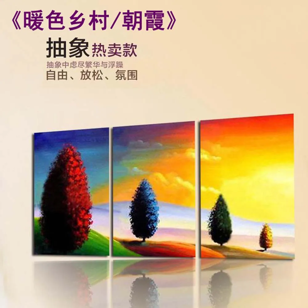 Hand Painted Modern Oil Painting On Canvas Tree Landscape Wall Paintings For Living Room Decor Wall Pictures Sunrise Landscape
Hand Painted Modern Oil Painting On Canvas Tree Landscape Wall Paintings For Living Room Decor Wall Pictures Sunrise Landscape