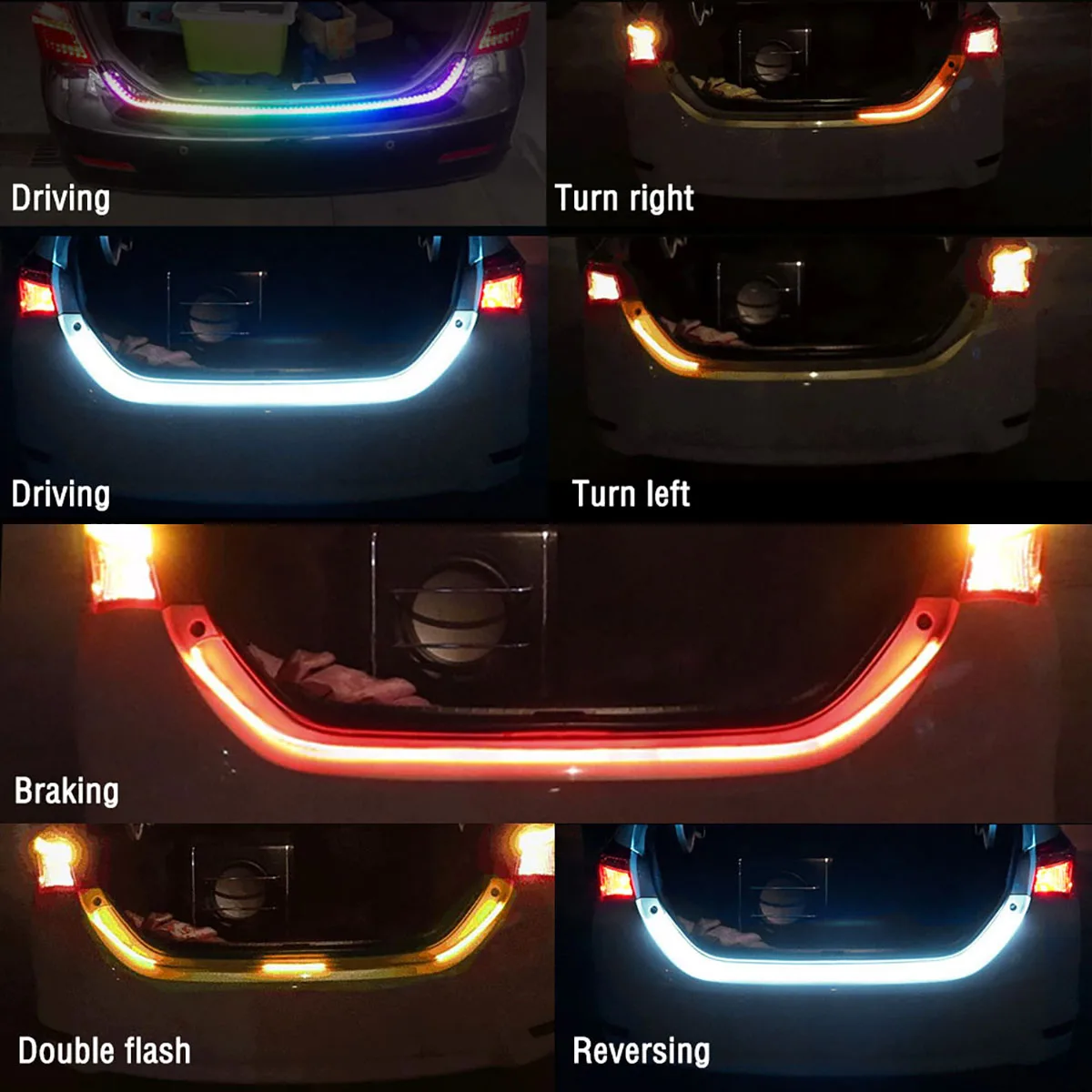 New car-styling yellow turn signal led trunk strip Light for car Tail trunk led Tailgate strip flash follow LED Light
New car-styling yellow turn signal led trunk strip Light for car Tail trunk led Tailgate strip flash follow LED Light