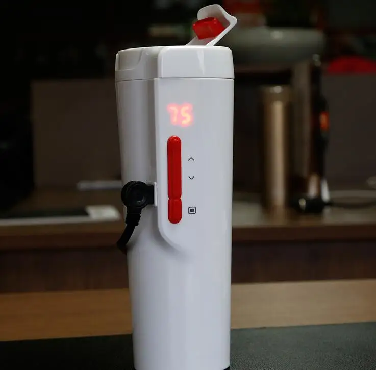 Smart Temperature Control Mug Luxury Quick Heating Cup Car Thermos with USB Charger Electric Car Boiling Bottle Water Heater
Smart Temperature Control Mug Luxury Quick Heating Cup Car Thermos with USB Charger Electric Car Boiling Bottle Water Heater
