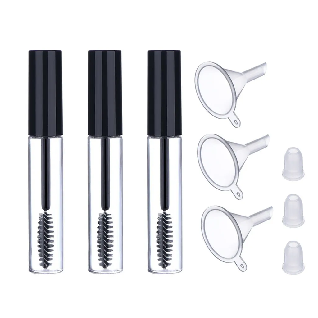 Empty mascara bottles with wand Refillable 3Pcs 10ml Empty Mascara Tube Wand Eyelash Cream Container Bottle Plastic mascara tube
Empty mascara bottles with wand Refillable 3Pcs 10ml Empty Mascara Tube Wand Eyelash Cream Container Bottle Plastic mascara tube