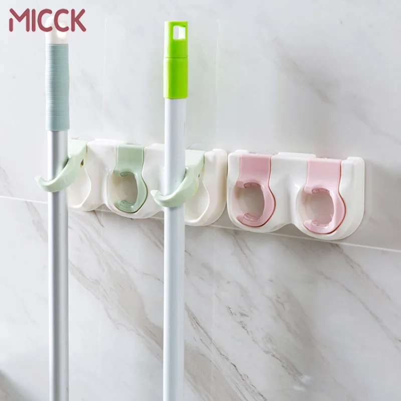 MICCK Wall Mounted Storage Mop Holder Kitchen Organize Brush Broom Mops Hanger Organizer Multifunctional Traceless Sucker Hook
MICCK Wall Mounted Storage Mop Holder Kitchen Organize Brush Broom Mops Hanger Organizer Multifunctional Traceless Sucker Hook