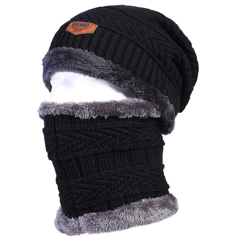 Men's Thermal Fleece Lining Winter Beanies Hats and Neck Hood Balaclava Style Skull Caps Set Gray Black Navy Brown Dark Red
Men's Thermal Fleece Lining Winter Beanies Hats and Neck Hood Balaclava Style Skull Caps Set Gray Black Navy Brown Dark Red