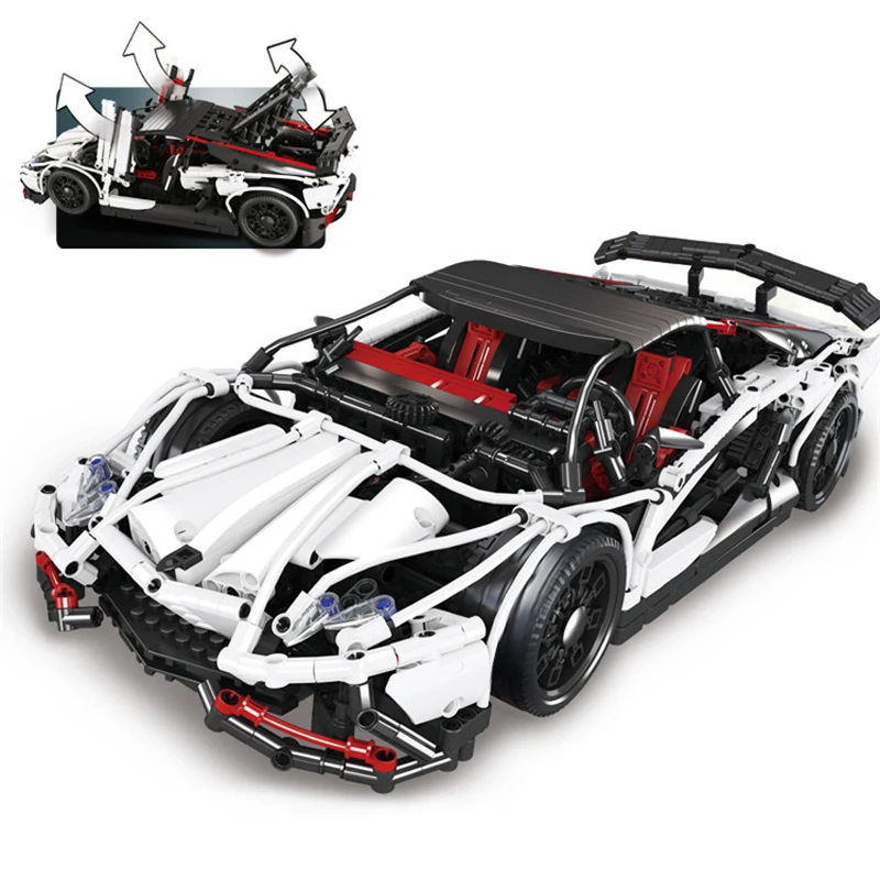 23006 2838PCS Technic Series The Super Racing Car Sets MOC-3918 Model Building Blocks Bricks Educational Toys For Boys
23006 2838PCS Technic Series The Super Racing Car Sets MOC-3918 Model Building Blocks Bricks Educational Toys For Boys