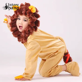 Kids Cowardly Lion Costume Toddler Baby Lion Costume Dress Up Animal Onesie Leotard Jumpsuit Halloween Carnival Costume for Kids
Kids Cowardly Lion Costume Toddler Baby Lion Costume Dress Up Animal Onesie Leotard Jumpsuit Halloween Carnival Costume for Kids