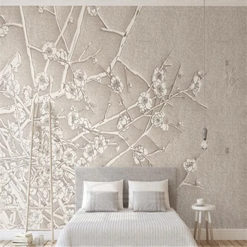 beibehang wallpaper for walls 3 d Custom simple 3d wallpaper plum tree embossed mural TV background wallpaper for kids room
beibehang wallpaper for walls 3 d Custom simple 3d wallpaper plum tree embossed mural TV background wallpaper for kids room
