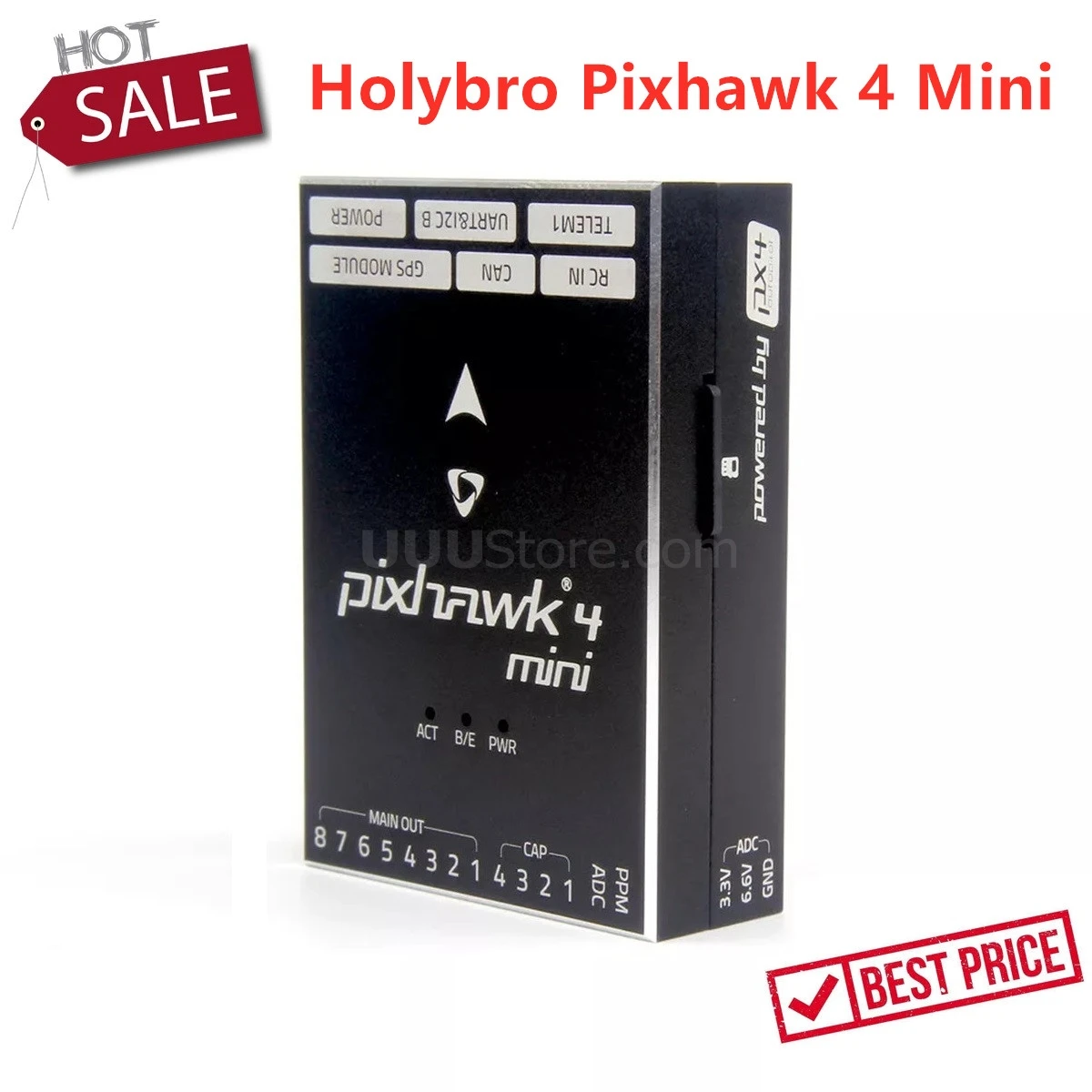 Holybro Pixhawk 4 Mini Autopilot Flight Controller PX4 flight control Pixhawk4 mini For RC FPV Drone
Holybro Pixhawk 4 Mini Autopilot Flight Controller PX4 flight control Pixhawk4 mini For RC FPV Drone