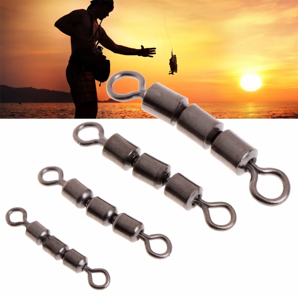 10 Pcs Stainless Steel Fishing Swivel Rings Lure Connector Accessories Bearing
10 Pcs Stainless Steel Fishing Swivel Rings Lure Connector Accessories Bearing