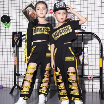 Children Unisex Stage Performance Clothing Jazz Dance Fashion 2 Pc Sets Long Sleeve Long Pants Costumes Hip Hop Dancing Clothes
Children Unisex Stage Performance Clothing Jazz Dance Fashion 2 Pc Sets Long Sleeve Long Pants Costumes Hip Hop Dancing Clothes