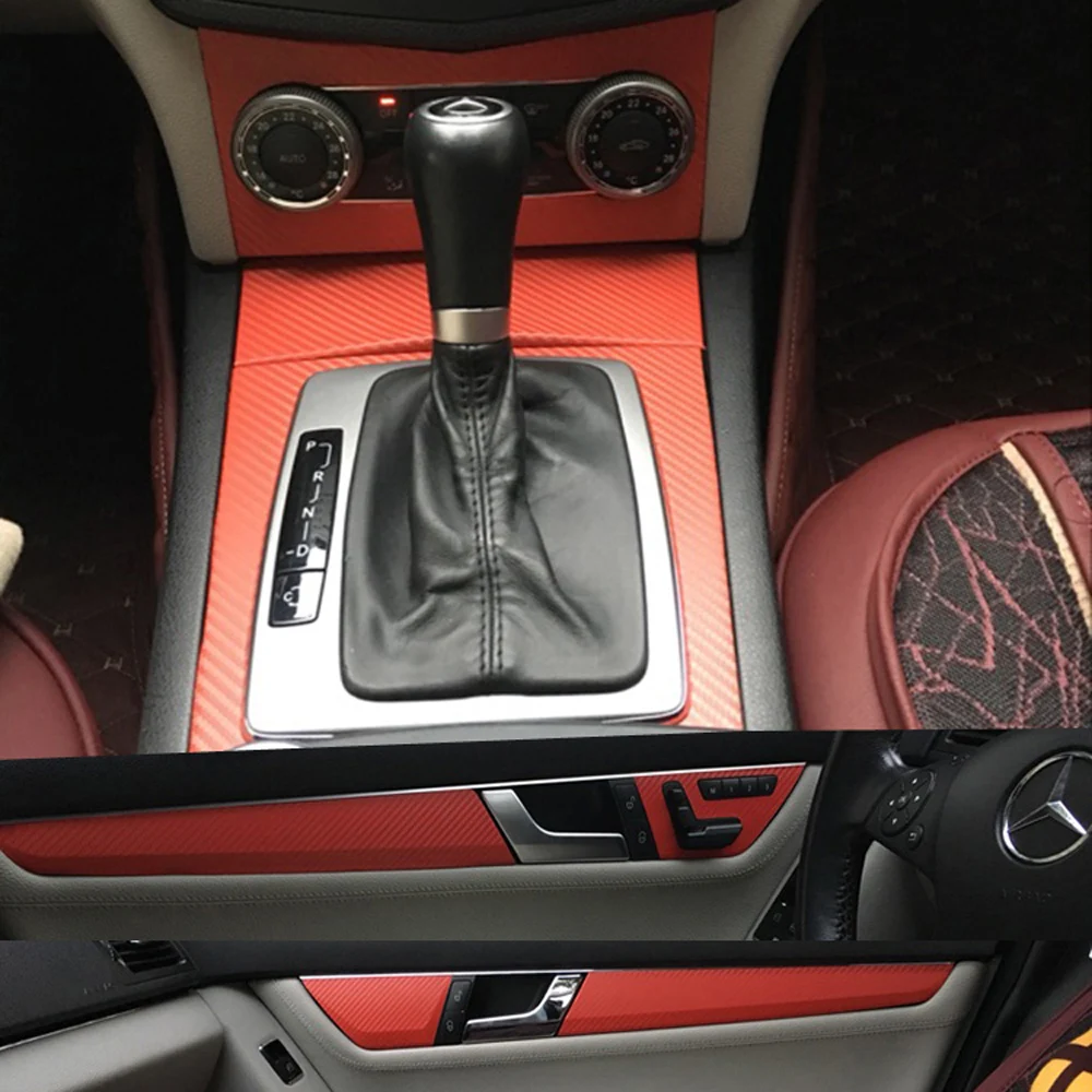 For Benz C Class W203 2008-2010 Interior Central Control Panel Door Handle 5DCarbon Fiber Stickers Decals Car styling Accessorie
For Benz C Class W203 2008-2010 Interior Central Control Panel Door Handle 5DCarbon Fiber Stickers Decals Car styling Accessorie