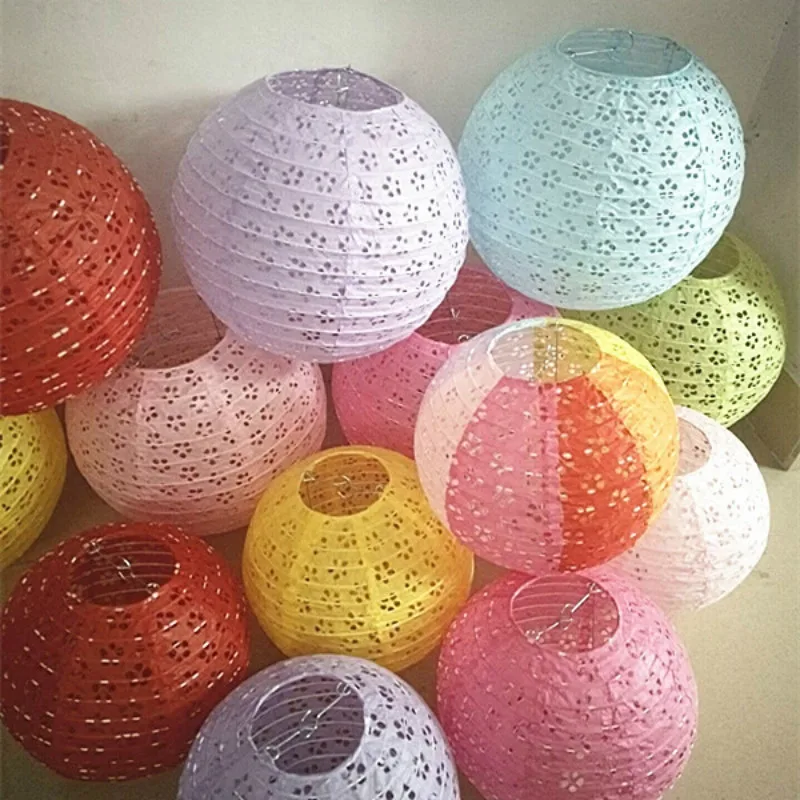 8-10-12-16Inch Chinese Style Hollow Paper Lanterns Wedding Lanterns Paper Lampshade Holiday Party Supplies Children DIY Lanterns
8-10-12-16Inch Chinese Style Hollow Paper Lanterns Wedding Lanterns Paper Lampshade Holiday Party Supplies Children DIY Lanterns