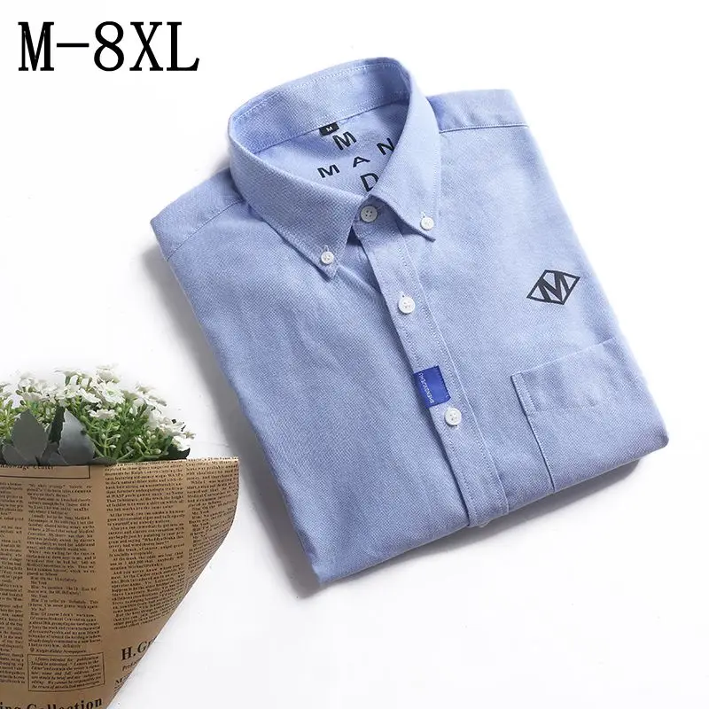 2018 New Arrived Long Sleeve Shirt Men Cotton Camisa Social Oxford Men's Shirts Men's Dress Shirt Male Casual Shirt Size 7XL 8XL
2018 New Arrived Long Sleeve Shirt Men Cotton Camisa Social Oxford Men's Shirts Men's Dress Shirt Male Casual Shirt Size 7XL 8XL