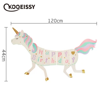 DIY Unicorn Theme Children Birthday Party Bunting Wall Decoration Golden Letter Fishtail Banner Unicorn House Balloon Decoration
DIY Unicorn Theme Children Birthday Party Bunting Wall Decoration Golden Letter Fishtail Banner Unicorn House Balloon Decoration