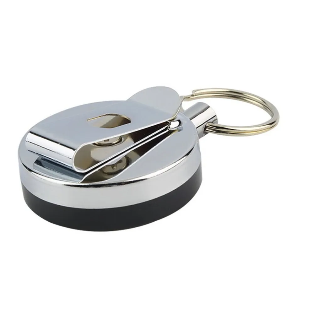 1pc Stainless Steel Tool Belt Money Retractable Key Recoil Ring Pull Chain Clip Keychain key Chain Strong Pulling Force
1pc Stainless Steel Tool Belt Money Retractable Key Recoil Ring Pull Chain Clip Keychain key Chain Strong Pulling Force