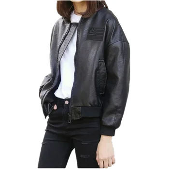 2019 Fashion Style Motorcycle PU Leather Jacket Women Hot Sales Spring Autumn Women's Leather Jacket Coat Female WUJ0753
2019 Fashion Style Motorcycle PU Leather Jacket Women Hot Sales Spring Autumn Women's Leather Jacket Coat Female WUJ0753
