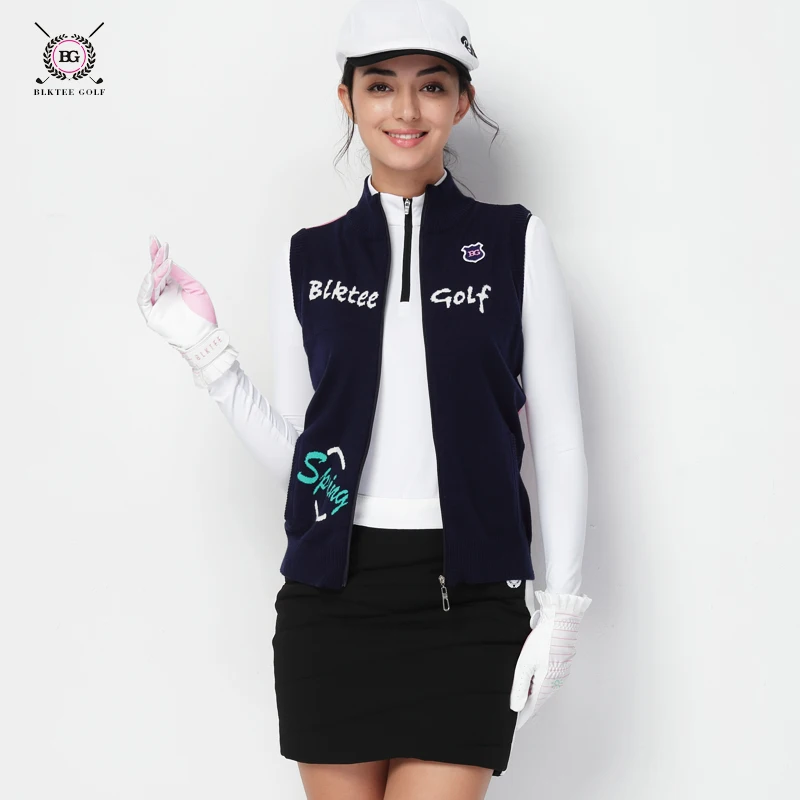 Golf Women's Vest Knitted Ladies Autumn Winter Fashion Wool Vest for Women Sleeceless Sweater Knitted Vest Jacket Women
Golf Women's Vest Knitted Ladies Autumn Winter Fashion Wool Vest for Women Sleeceless Sweater Knitted Vest Jacket Women