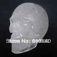 free shipping 00426 Clear Crystal Quartz Rock Carved Huge Skull With Rainbow, Healing
free shipping 00426 Clear Crystal Quartz Rock Carved Huge Skull With Rainbow, Healing