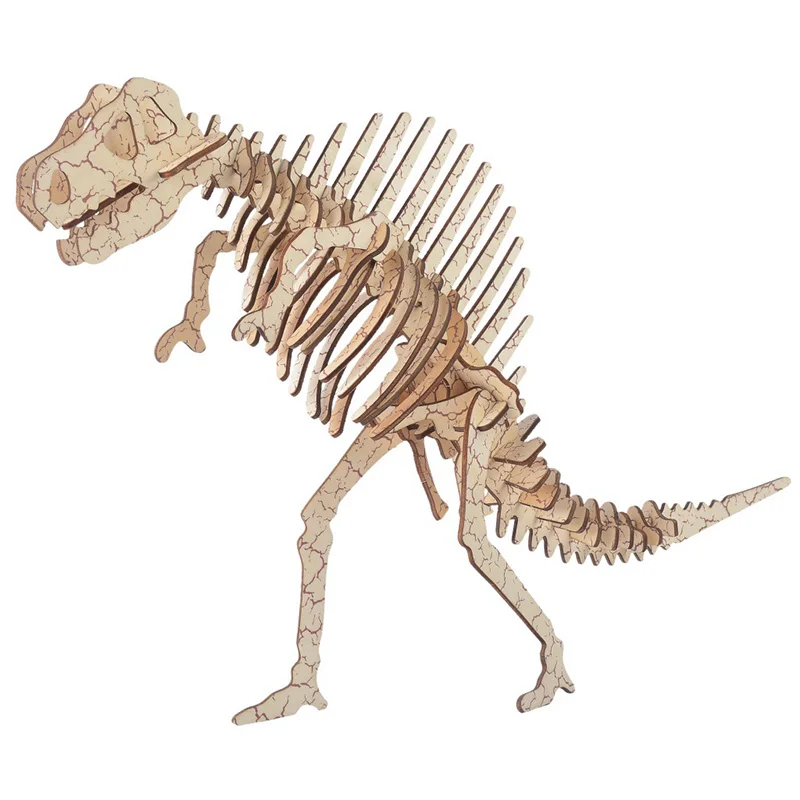 DIY 3D Wooden Puzzle Animal Spinosaurus Woodcraft Assembly Kits Education Jigsaw Model Toys for Adults Children with 38Pcs
DIY 3D Wooden Puzzle Animal Spinosaurus Woodcraft Assembly Kits Education Jigsaw Model Toys for Adults Children with 38Pcs