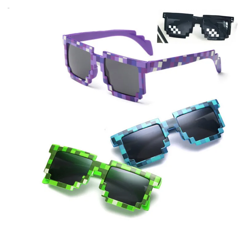 5 Color Fashion Sunglasses Kids Cosplay Action Game Toys Mine crafter Boys Girls Square Sun Glasses Children Birthday Gift 1pcs
5 Color Fashion Sunglasses Kids Cosplay Action Game Toys Mine crafter Boys Girls Square Sun Glasses Children Birthday Gift 1pcs