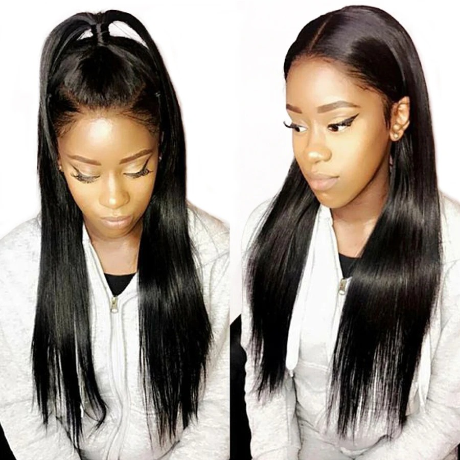 RUIYU Hair 360 Lace Frontal Wig Pre Plucked With Baby Hair Straight Lace Wigs For Black Women Peruvian Remy Human Hair Wig
RUIYU Hair 360 Lace Frontal Wig Pre Plucked With Baby Hair Straight Lace Wigs For Black Women Peruvian Remy Human Hair Wig