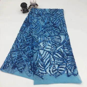 Embroidered lace fabric S-4926 with sequins beautiful Nigerian french lace fabric for nice dress
Embroidered lace fabric S-4926 with sequins beautiful Nigerian french lace fabric for nice dress