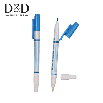 1PC Blue Double Erasable Pen Fabric Marker Water Soluble Automatically Disappear Pen Sewing Tool
1PC Blue Double Erasable Pen Fabric Marker Water Soluble Automatically Disappear Pen Sewing Tool