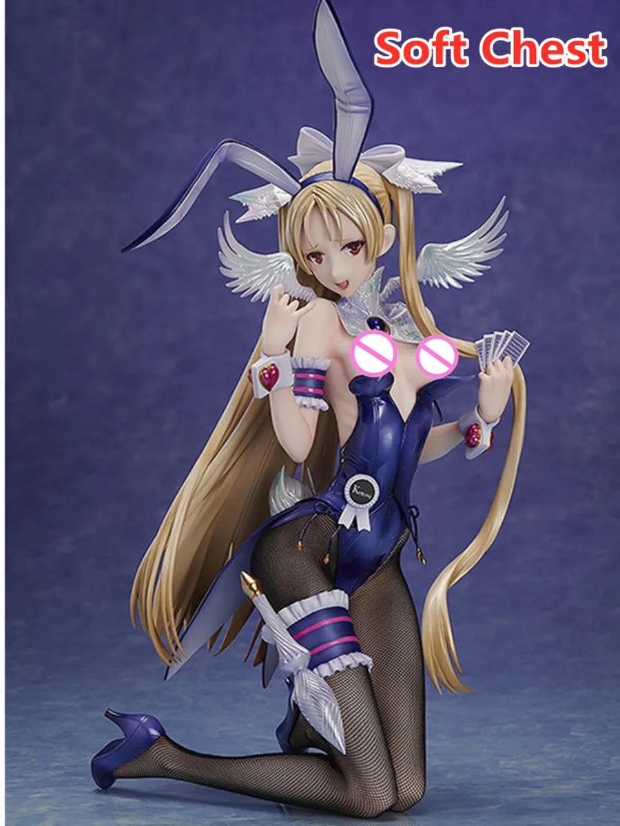 Anime Sexy Bunny Girl Zettai Junbaku Mahou Shoujo Figures Soft Chest Hard Chest PVC Action Figure Collectible Model Toy BOX D509
Anime Sexy Bunny Girl Zettai Junbaku Mahou Shoujo Figures Soft Chest Hard Chest PVC Action Figure Collectible Model Toy BOX D509