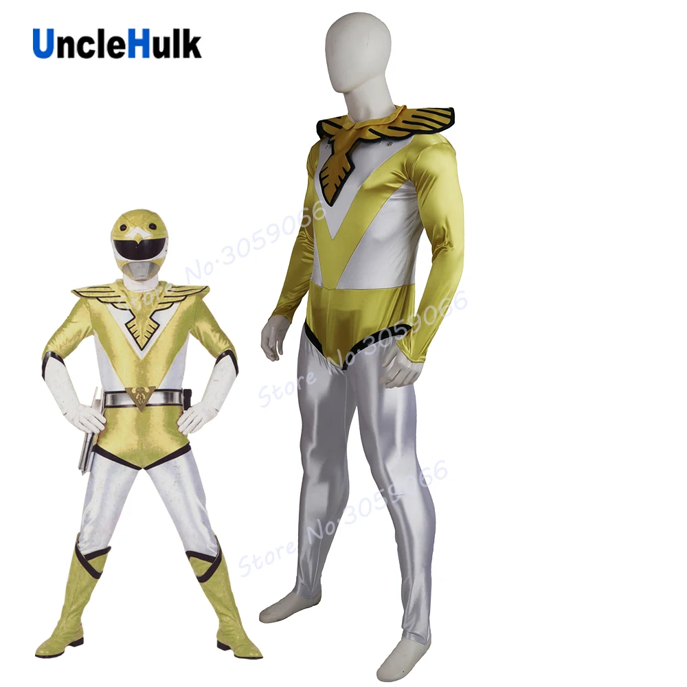 Choujin Sentai Jetman Yellow Owl Satin Fabric Cosplay Costume - with shawl | UncleHulk
Choujin Sentai Jetman Yellow Owl Satin Fabric Cosplay Costume - with shawl | UncleHulk