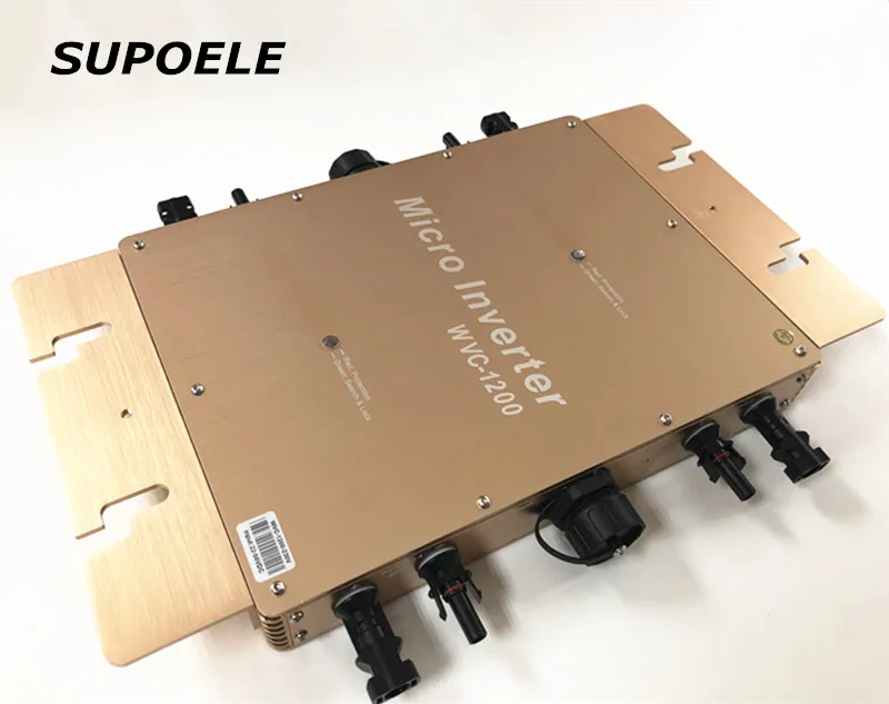 Waterproof IP65 WVC1200 Solar Grid Tie Micro Inverter Microinverter Inversor 1200W For On Grid Solar Power System Home
Waterproof IP65 WVC1200 Solar Grid Tie Micro Inverter Microinverter Inversor 1200W For On Grid Solar Power System Home