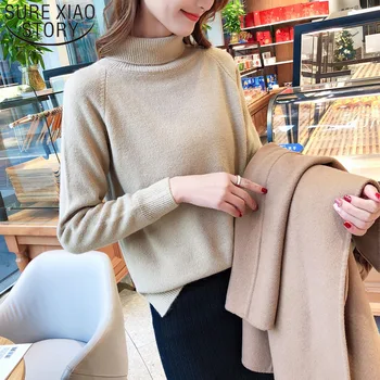 Sweaters Fashion 2019 Women Computer Knitted Casual Pullovers Women Winter Clothing Solid Turtleneck Women Sweater 5195 50 
Sweaters Fashion 2019 Women Computer Knitted Casual Pullovers Women Winter Clothing Solid Turtleneck Women Sweater 5195 50