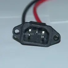 3 контактный Штекерный разъем для ПК гнездо зарядного устройства