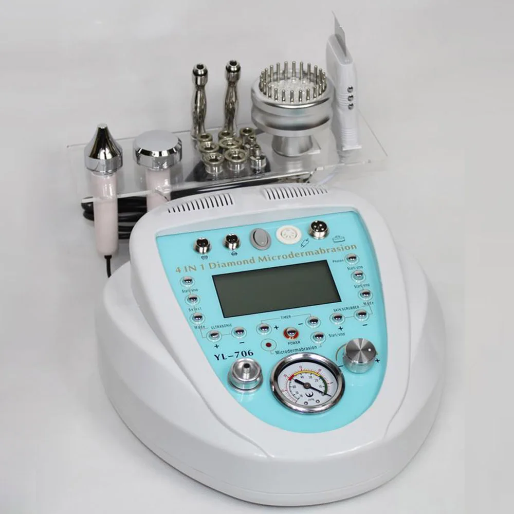 4 IN 1 Multi-function Ultrasonic Deep Face Cleaning Machine Skin Scrubber Lifting Skin Anti Aging beautiful skin instrument
4 IN 1 Multi-function Ultrasonic Deep Face Cleaning Machine Skin Scrubber Lifting Skin Anti Aging beautiful skin instrument