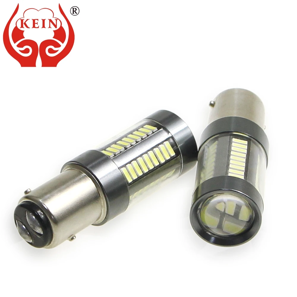 KEIN 2PCS Super Bright bay15d 1157 led p21/5w 4014 66smd Nonpolarity led car auto brake stop tail light lamp 12V 24V for Mazda 3
KEIN 2PCS Super Bright bay15d 1157 led p21/5w 4014 66smd Nonpolarity led car auto brake stop tail light lamp 12V 24V for Mazda 3