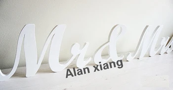 Mr & Mrs Wooden Sign Wedding Table Decorations Mariage Birthday Party Decorations White Letters
Mr & Mrs Wooden Sign Wedding Table Decorations Mariage Birthday Party Decorations White Letters